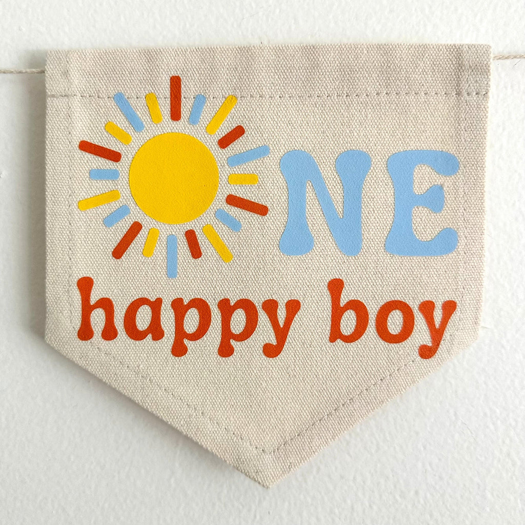 First Trip Around The Sun Birthday Tassel Banner, Little Sunshine Highchair Decoration