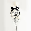 50th Birthday Decorations | 50th Birthday Party | Coquette Bow | Bow Party Decorations