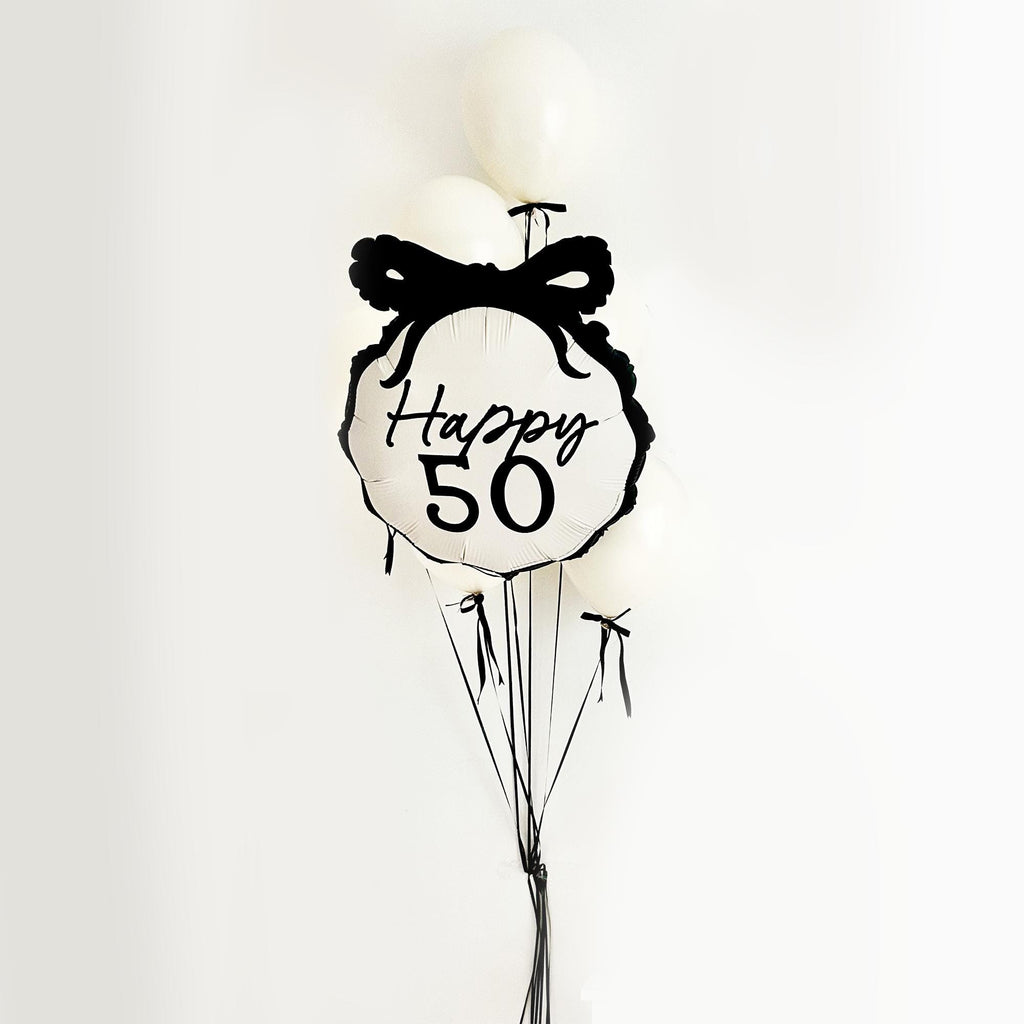 50th Birthday Decorations | 50th Birthday Party | Coquette Bow | Bow Party Decorations