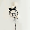 60th Birthday Party Decorations | Happy 60th Birthday | Coquette Bow | Bow Party Decorations