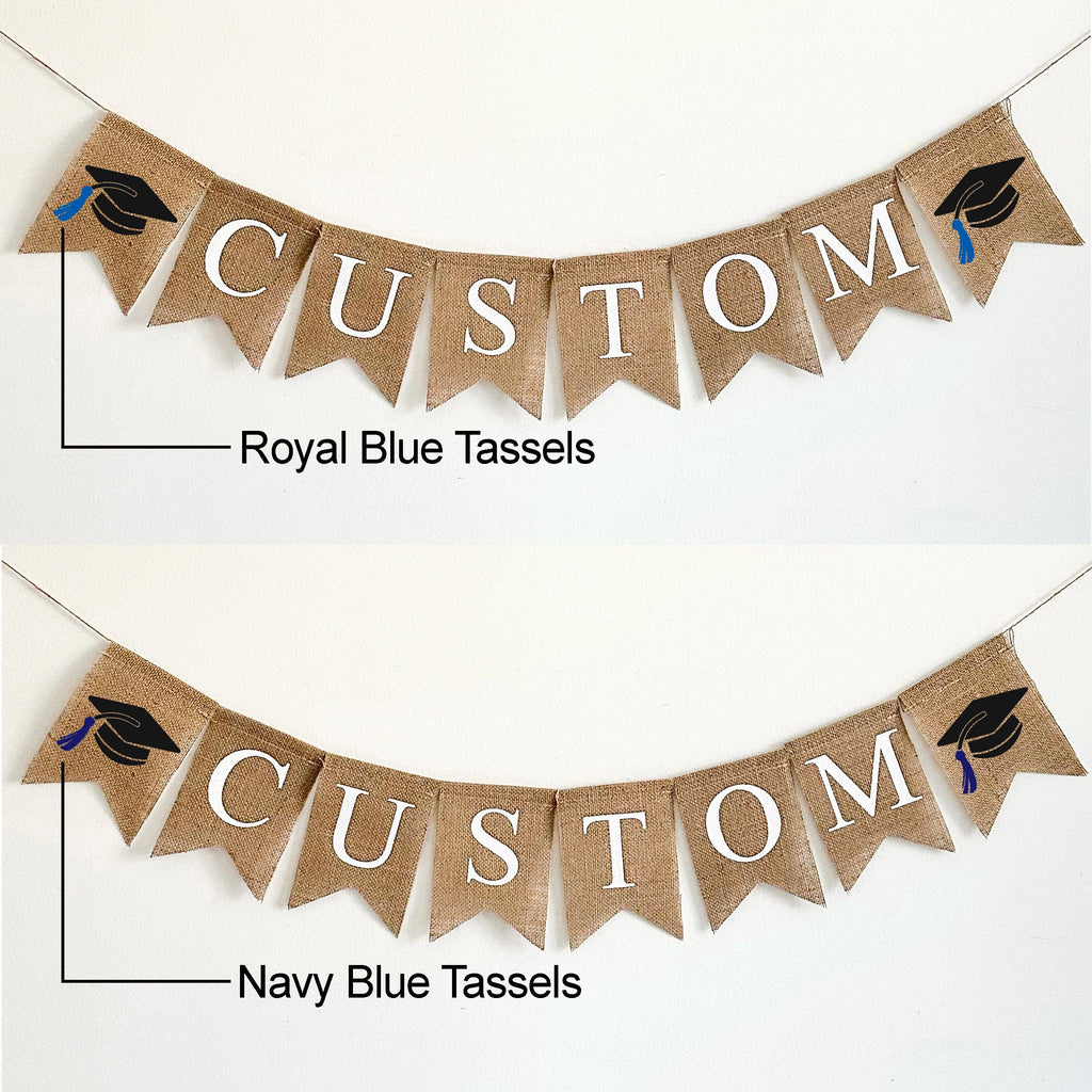 Custom Graduation Banner | Personalized Congrats Grad Sign | Graduation Party Decorations | Class of 2026 | College Bound