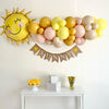 Trip Around The Sun Birthday | Sunshine Party | Sun Balloon | Summer Party Themes | Summer Birthday | Custom Banners | Happy Birthday
