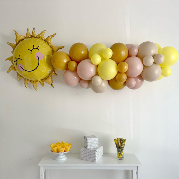 Sunshine Party | Trip Around The Sun Birthday | Sun Balloon | Summer Party Themes | Summer Birthday | Custom Banners | Happy Birthday