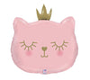 Cat Balloons | Cat Party Decorations | Pink Gold Princess Themed Party | Birthday Backdrop | Princess Balloons | Custom Banner |