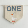 One Silly Goose, First Birthday Decorations, Goose 1st Birthday, High Chair Banner, 1 Year Old Birthday, Party Theme for Kids