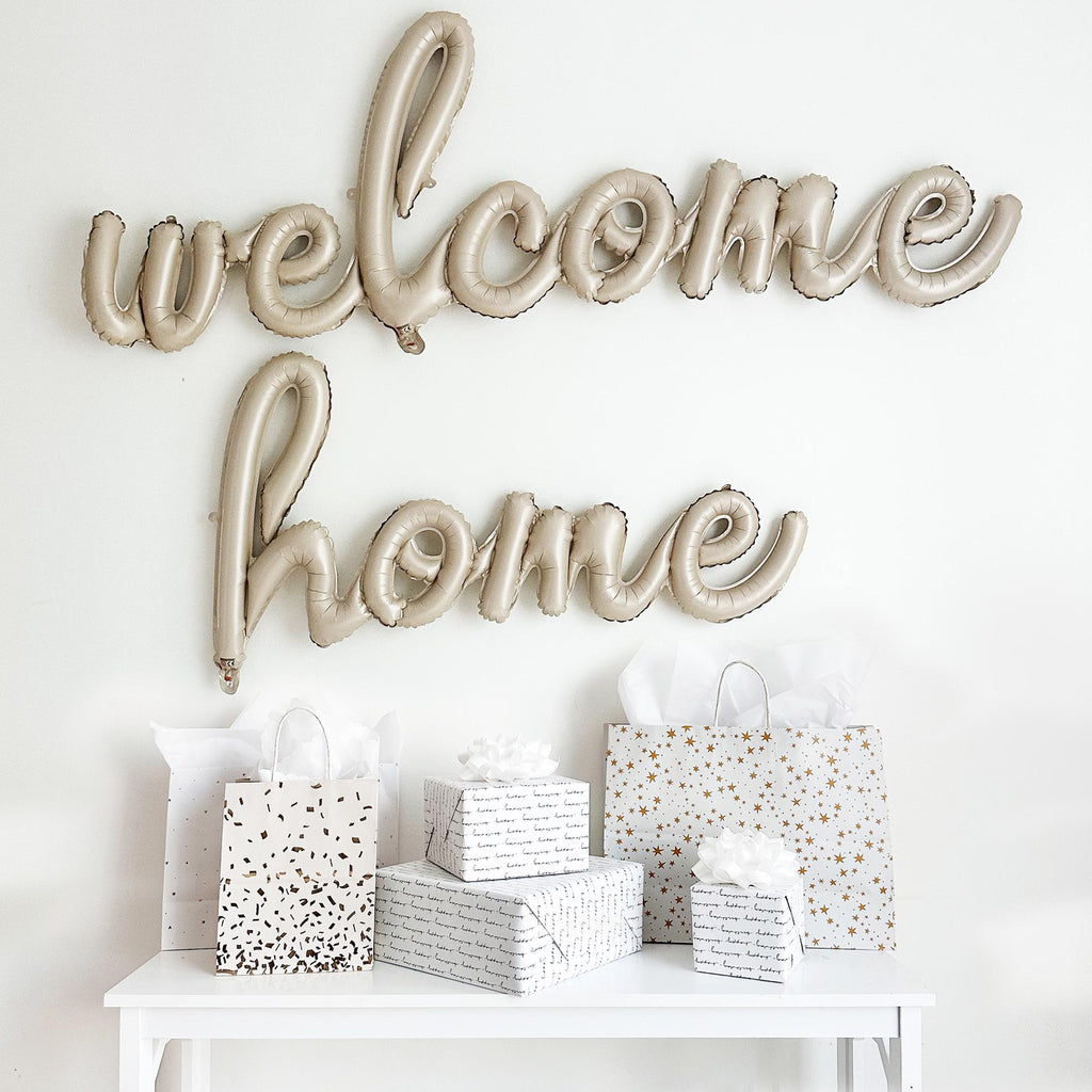 Welcome Home Party | Homecoming Party | Military Welcome Home Decor | New Baby Arrival | Balloon Garland |