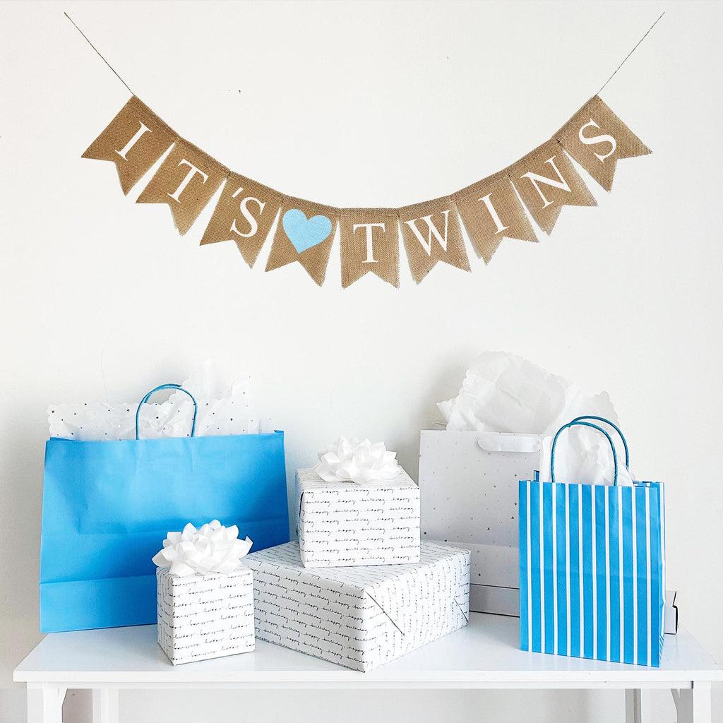 Girl Twins Baby Shower Decorations | Twin Baby Shower Ideas | Twin Baby Announcement | It's A Girl | Gender Reveal Party | Mama To Be