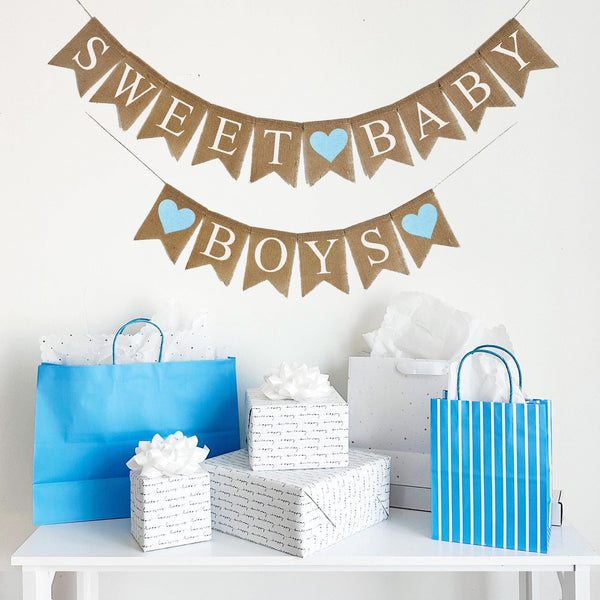 Twin Boys Baby Shower | Twin Baby Shower Themes | Baby Boy Shower Decorations