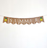 Watermelon Party Decorations| Summer Banner | Watermelon Birthday| Pool Party Decorations | Summer Garland| Backdrop Banner | Burlap Garland