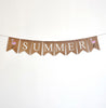 Watermelon Party Decorations| Summer Banner | Watermelon Birthday| Pool Party Decorations | Summer Garland| Backdrop Banner | Burlap Garland