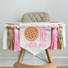 Pie 1st Birthday Party Decorations, One Cutie Pie First Birthday, Sweet as Pie High Chair Banner