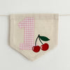 Cherry Party Decorations | High Chair Banner | Baby First Birthday