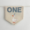 First Birthday Decorations, One Silly Goose Banner, High Chair Banner, Goose 1st Birthday, 1 Year Old Birthday, Party Theme for Kids