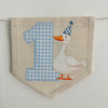 One Silly Goose 1st Birthday Decorations | High Chair Banner | One Silly Goose Birthday Party | Boy Cake Smash | First Birthday Party Themes