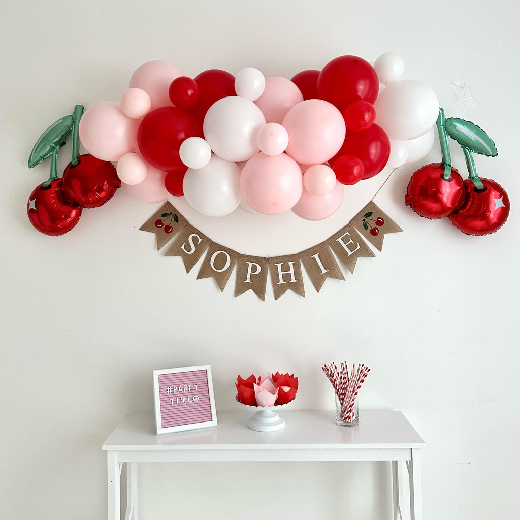 Cherry Party Decorations | Fruit Party | Cherry Balloon | Fruit Baby Shower