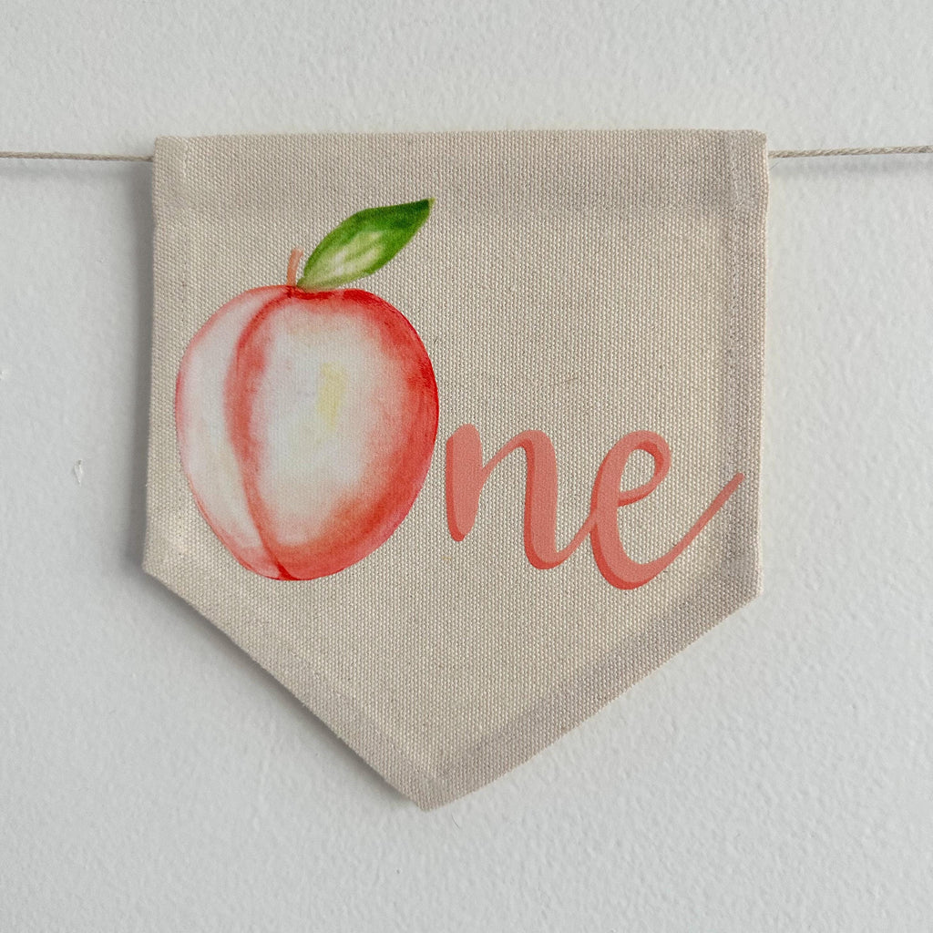 First Birthday Decorations, Peach Party Decor, 1st Birthday Girl