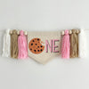 Cookie 1st Birthday Party Decorations, Chocolate Chip Cookie High Chair Banner, Cookie One Banner