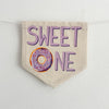 Donut 1st Birthday Party Decorations, Sweet One First Birthday, Purple Doughnut High Chair Banner, Confetti Birthday Sign, Donut Grow Up