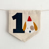 Baby First Birthday, Dog Birthday Decorations, Puppy Decorations for Party, High Chair Banner, One Banner, Let's Pawty, Tassel Garland