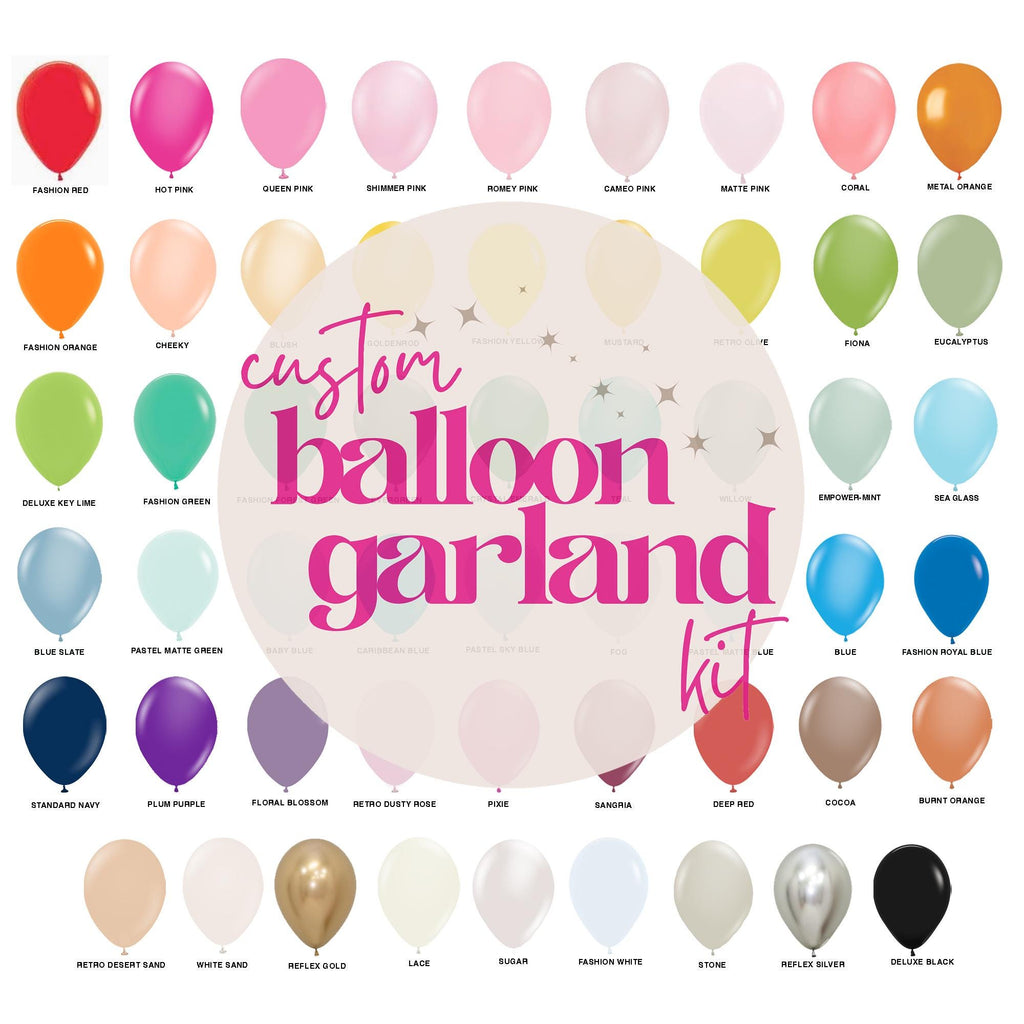 Custom Balloon Arch | DIY Balloon Garland | Custom Balloons | Biodegradable | Boho Balloons | Baby Shower | Birthday | Wedding | Bridal