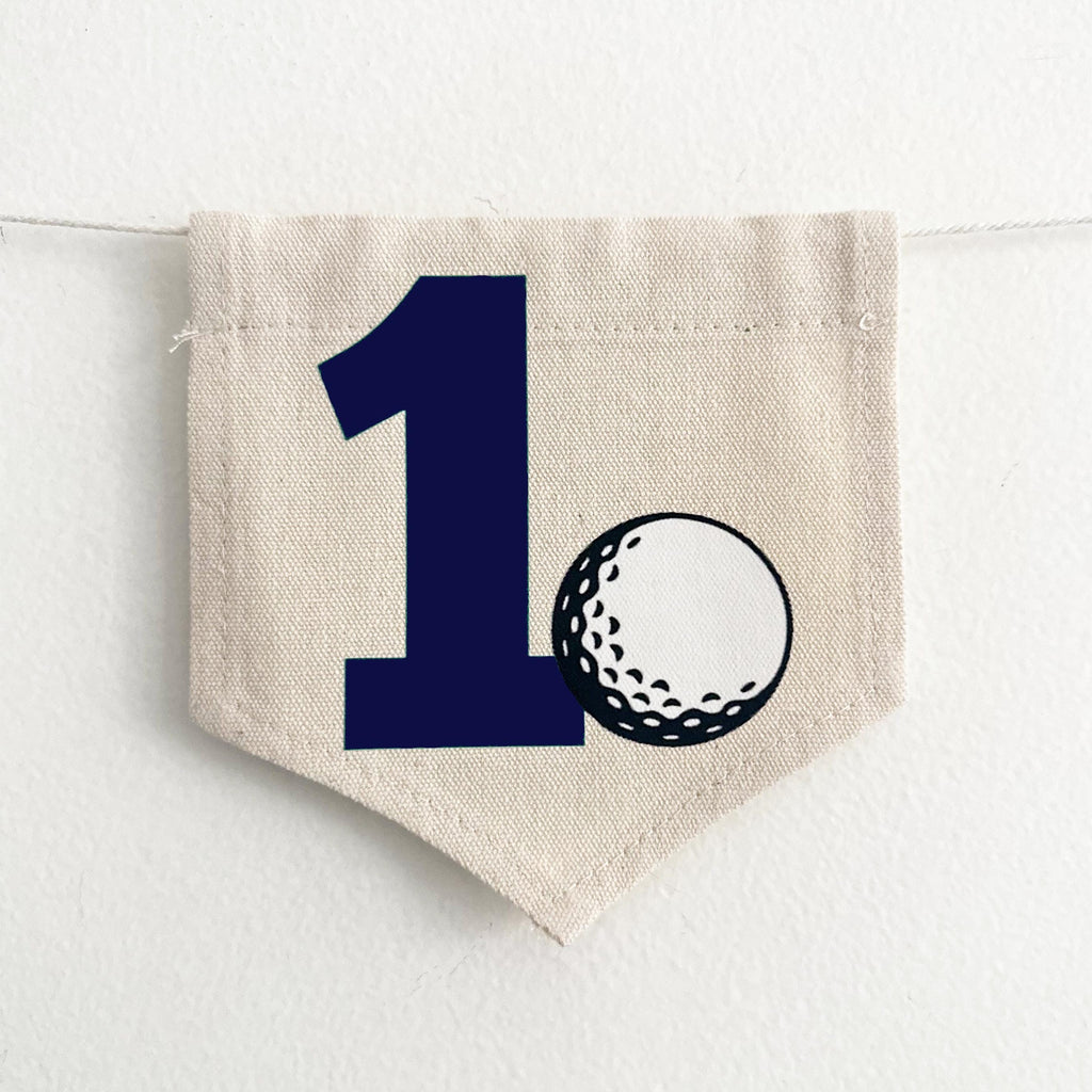 First Birthday Decorations, Golf Banner, Sports Party Decorations, High Chair Banner, 1st Birthday Boy, Cake Smash, Tassel Garland