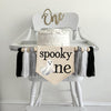 Spooky One Banner, First Birthday Decorations, Halloween Birthday Party, High Chair Banner, Baby First Birthday, Halloween Party Themes