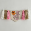 Cookie 1st Birthday Party Decorations, Milk and Cookies First Birthday Decor, Chocolate Chip Cookie High Chair Banner, One Sweet Year Sign