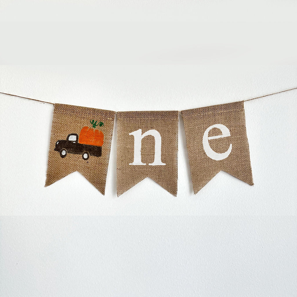 Fall First Birthday Collection | Pumpkin 1st Birthday Banner | Smash Cake Kit