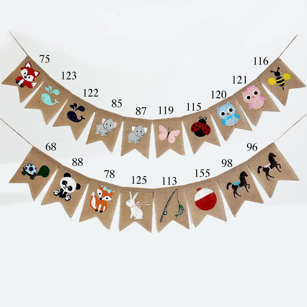 Personalized Baby Shower Decorations | Baby Name Banner | Custom Baby Shower Banner