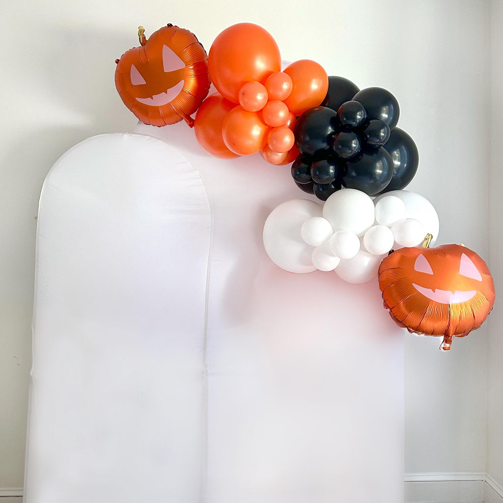 Halloween Party Decorations | Halloween Balloon Arch | Pumpkin Balloons | Fall Baby Shower Decorations | Little Pumpkin Baby Shower