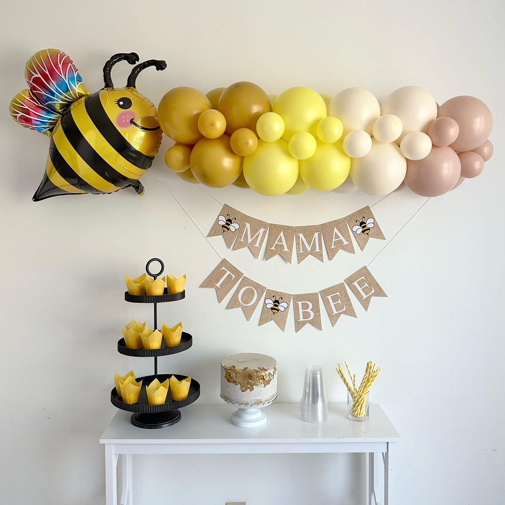 Mama To Bee Baby Shower Kit | Bumblebee Party Decorations