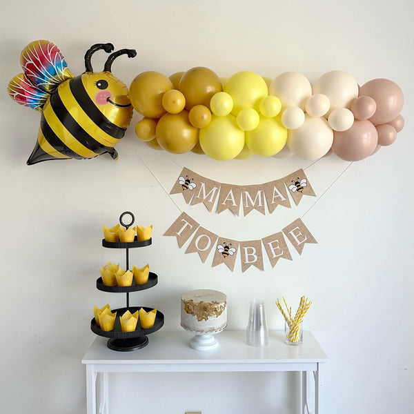 Mama To Bee Baby Shower Kit | Bumblebee Party Decorations