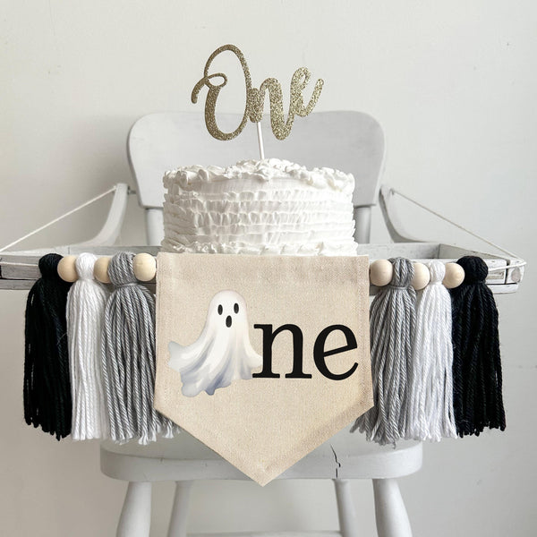 First Birthday Decorations, Spooky One, High Chair Banner, Halloween Birthday Party, Baby First Birthday, Halloween Party Themes