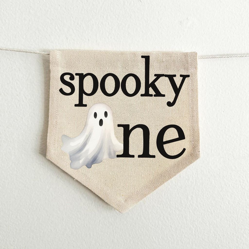 Spooky One Banner, First Birthday Decorations, Halloween Birthday Party, High Chair Banner, Baby First Birthday, Halloween Party Themes