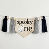 Spooky One Banner, First Birthday Decorations, Halloween Birthday Party, High Chair Banner, Baby First Birthday, Halloween Party Themes