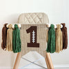 Football Party Decorations | Baby Boy First Birthday | High Chair Decorations | Sports Banner | 1st Birthday Party | Burlap Banner