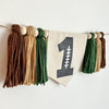 Football Party Decorations | Baby Boy First Birthday | High Chair Banner | 1st Birthday Party | Cake Smash Decor | Burlap Banner
