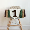 Football Party Decorations | Baby Boy First Birthday | High Chair Banner | 1st Birthday Party | Cake Smash Decor | Burlap Banner
