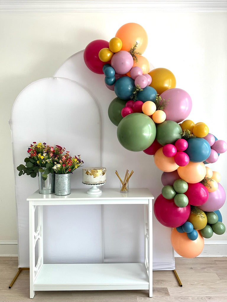 Balloon Arch Kit | DIY Balloon Garland | Boho Baby Shower | Baby In Bloom | Floral Party Decor | Wildflower Theme | Birthday Garden Party