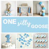 One Silly Goose | First Birthday Decorations | Vintage Goose Party | Boy 1st Birthday | Silly Goose Birthday Party Kit