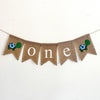 1st Birthday Decor, Turtle One Banner