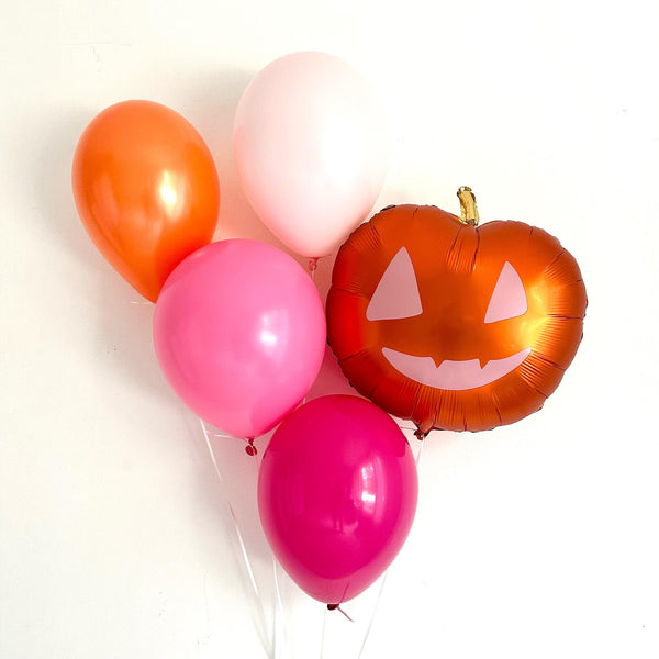 Pumpkin Balloon | Halloween Pumpkin Decor | Halloween Birthday Party | Jack-O-Lantern Decor | Birthday Party