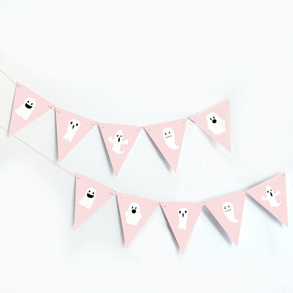 Halloween Birthday Party | Halloween First Birthday | One Banner | High Chair Banner | Cake Smash | Ghost Party Theme