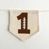 Football Party Decorations | 1st Birthday Party | Sports Banner | High Chair Decorations | Baby Boy First Birthday | Cake Smash Decor