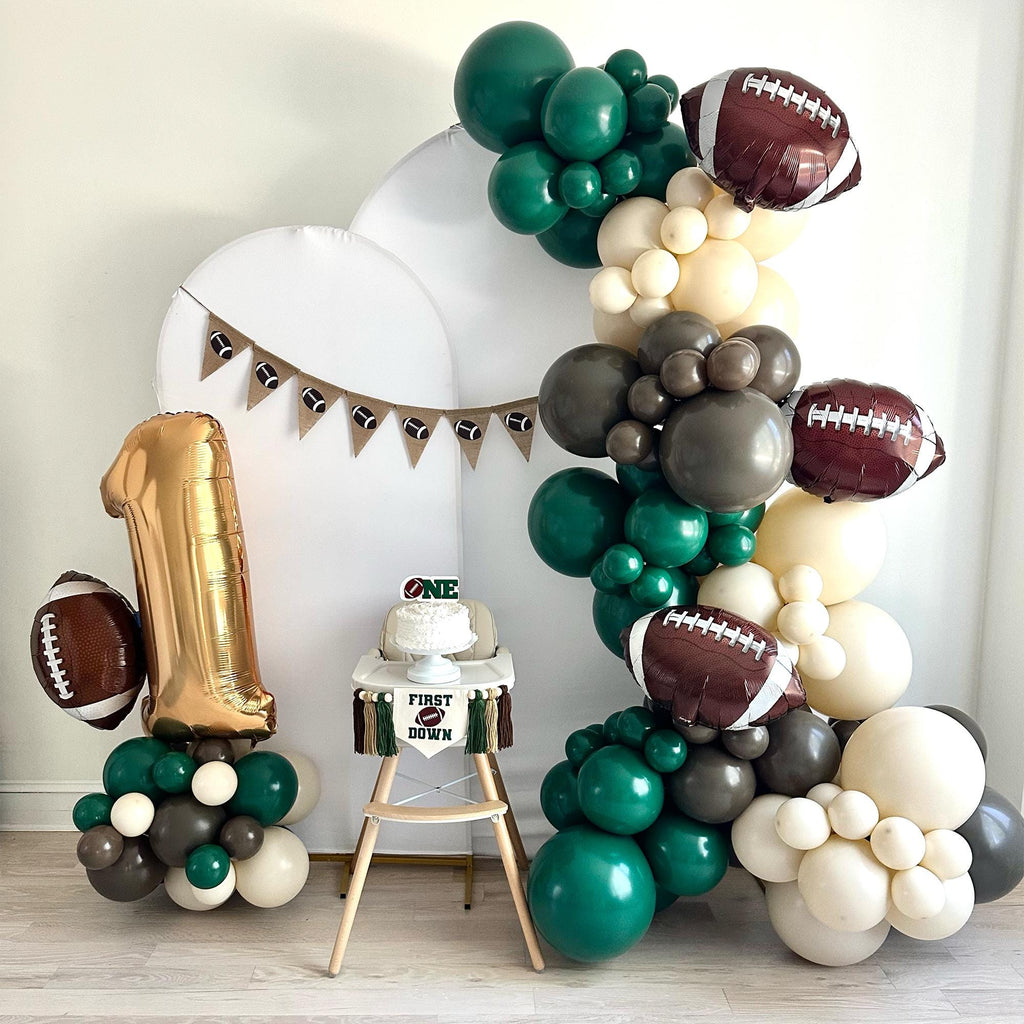 First Year Down Birthday | Football First Birthday | Boy First Birthday Kit