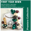 First Year Down Birthday | Football First Birthday | Boy First Birthday Kit | Football Party Decorations | Football Balloon Arch