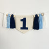 Personalized First Birthday | Boy 1st Birthday | First Birthday Decorations | Neutral First Birthday | Highchair Banner | Cake Smash Decor