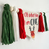 Reindeer Banner, Christmas First Birthday, Oh What Fun 1st Birthday, High Chair Banner, Cake Smash Props, One Year Old Party