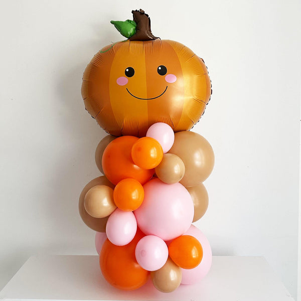 Fall Party Decorations | Fall Balloons | Little Pumpkin Baby Shower | Balloon Column | Pumpkin Balloons | Thanksgiving Balloon