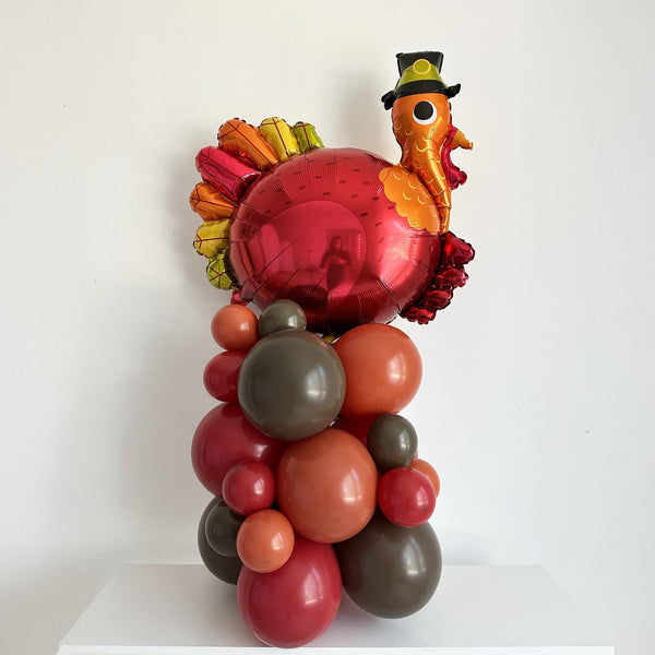 Thanksgiving Balloons | Fall Party Decor | Fall Baby Shower | Friendsgiving Decor Ideas | Turkey Balloon